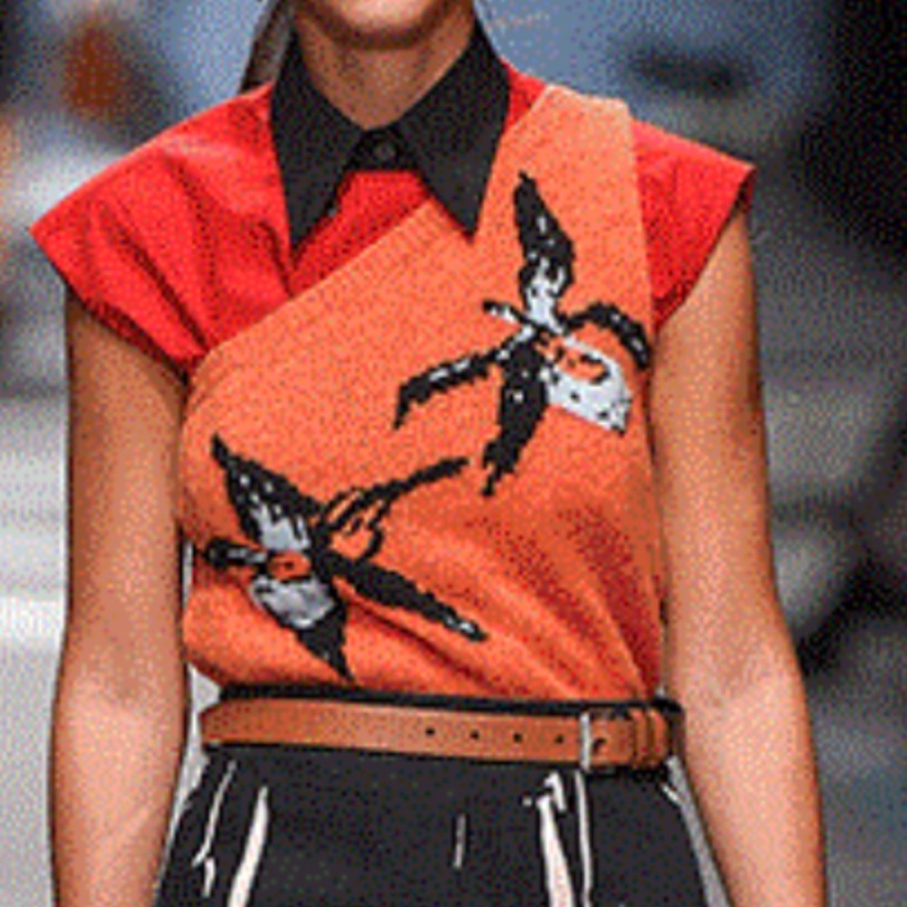 Prada Lana one-shoulder sweater